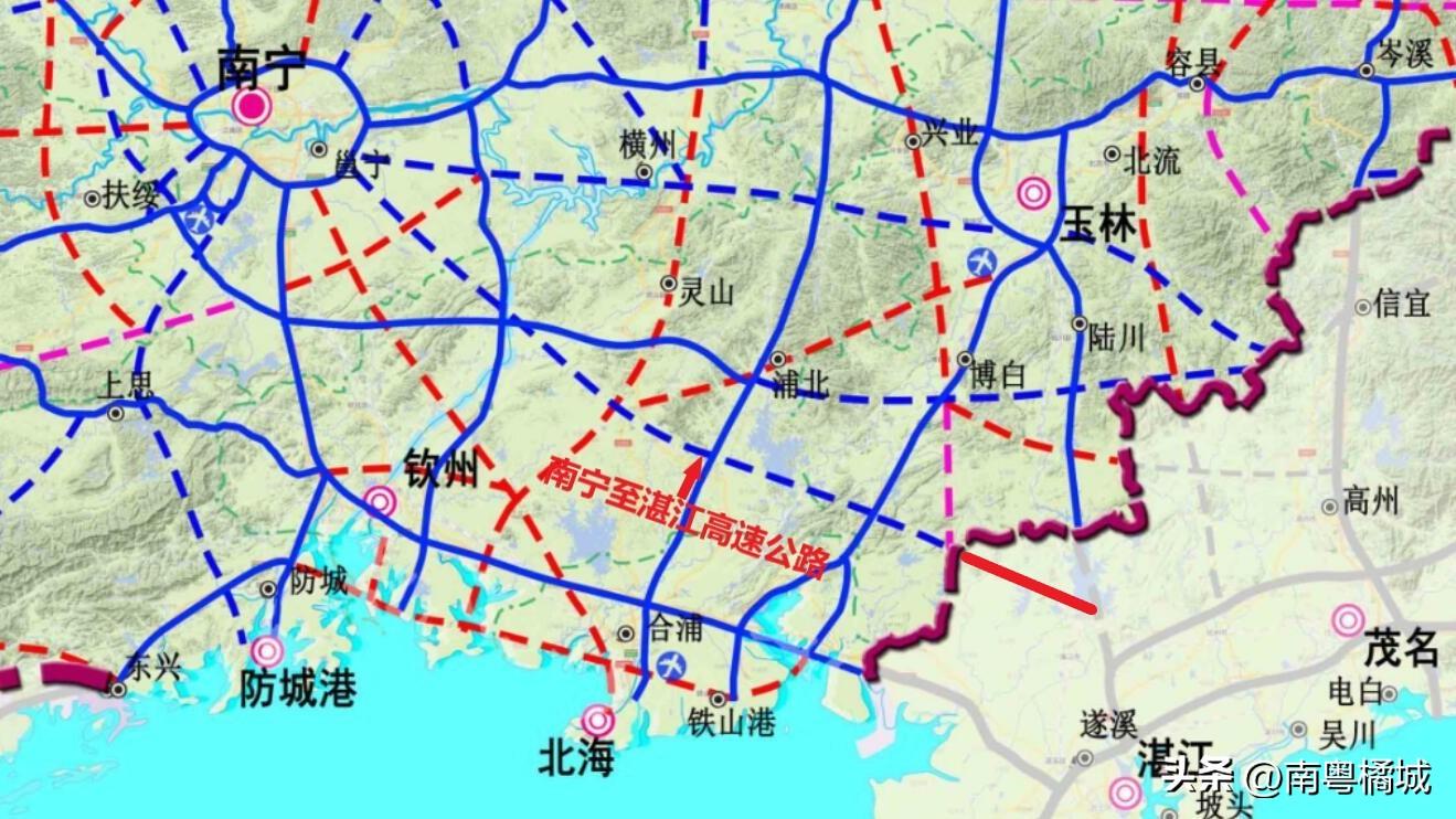 广东高速最新规划图，科技重塑交通，未来触手可及