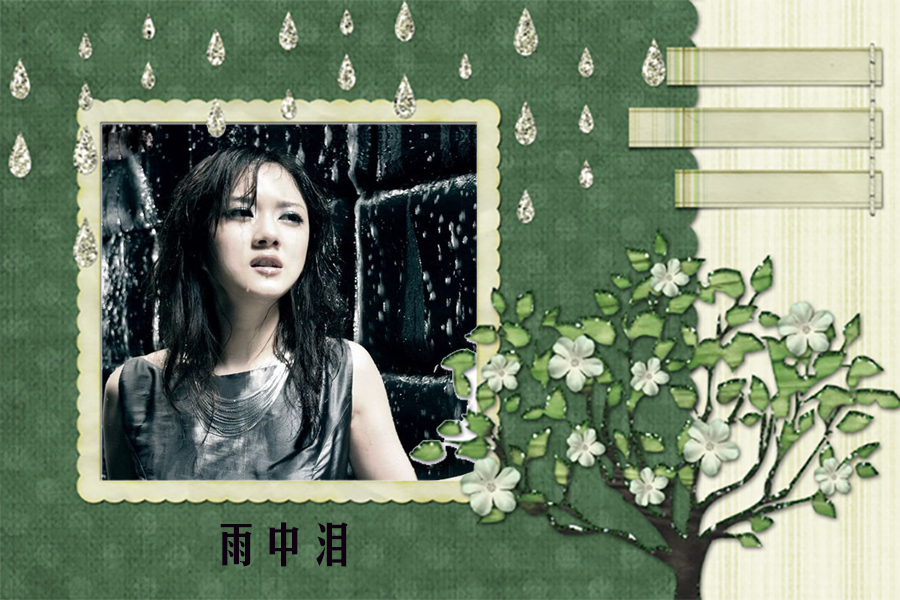 最新雨中泪，独特情感韵味体验