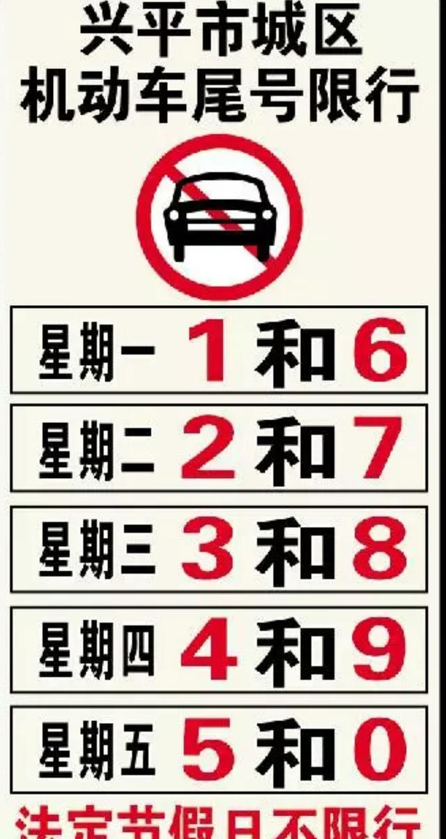 兴平最新限行政策下的日常生活观察